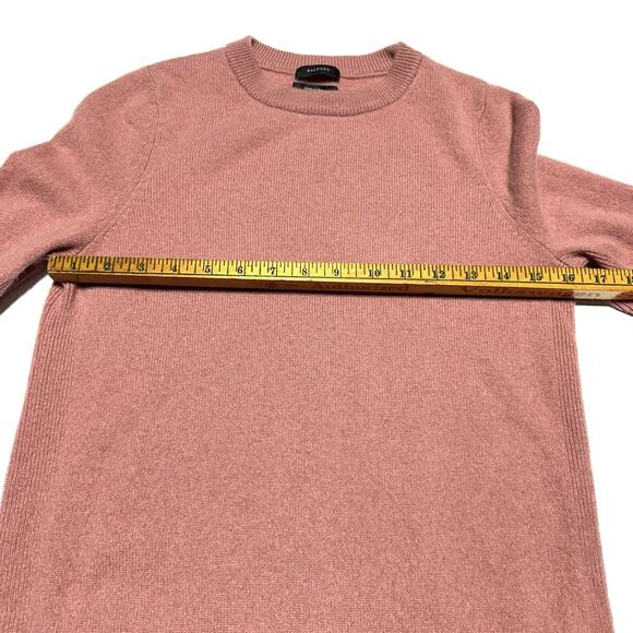 Halogen 100% Cashmere Crew Neck Pullover Sweater Size S Small Pink - Picture 7 of 9